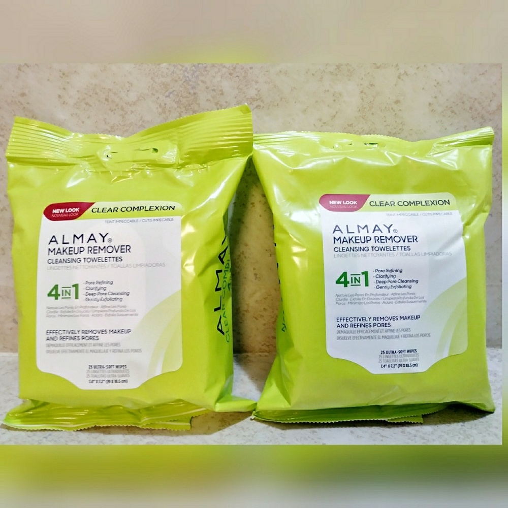 Sold Almay Makeup Remover Towelettes - Picture 1 of 3